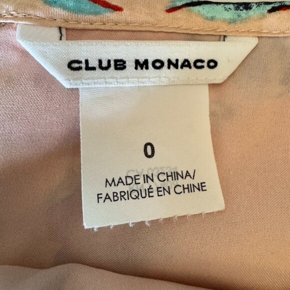 Pink 100% Silk Floral Bird Print Cami Dress - Picture 11 of 16